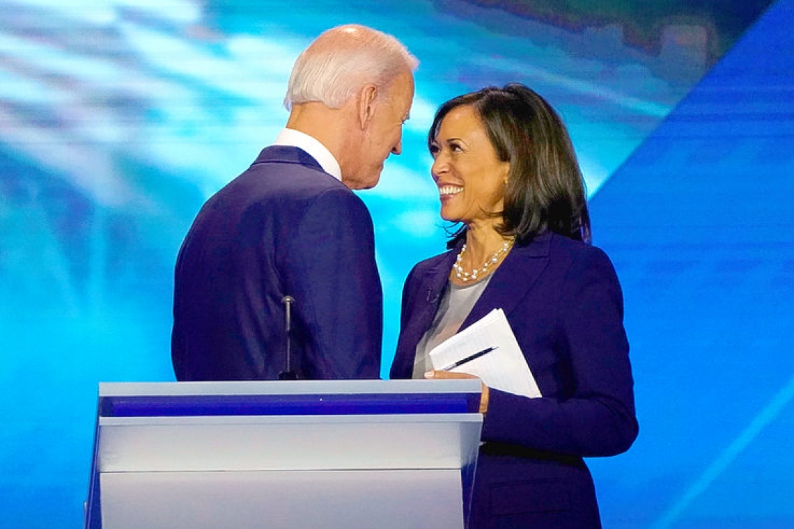 Kamala Harris endorses one-time rival Joe Biden